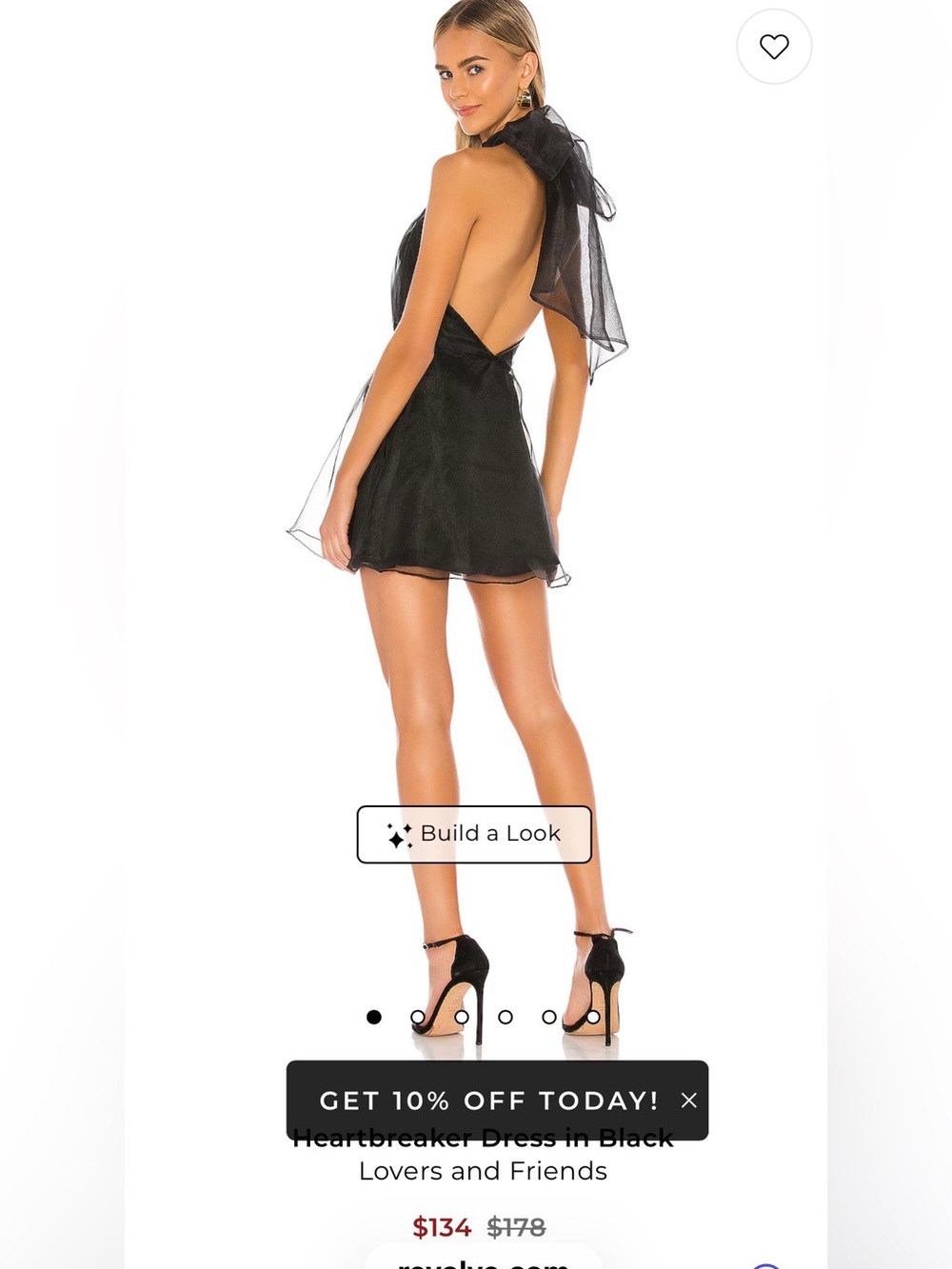 REVOLVE lovers and friends Heartbreaker Dress. Medium. NWT